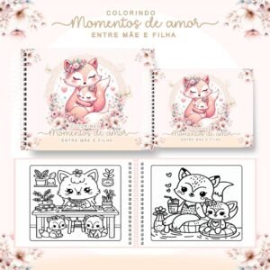Livro para colorir - Raposinha