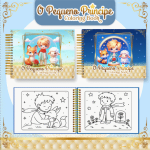 Livro para colorir - O pequeno príncipe