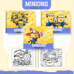MINNIONS Livro de Colorir